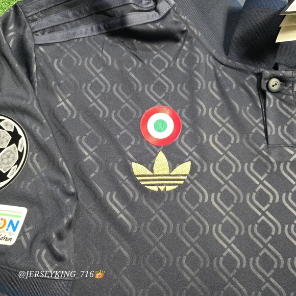 Adidas Juventus FC Kenan Yildiz #10 2024/2025 Third Jersey New With UCL Patches